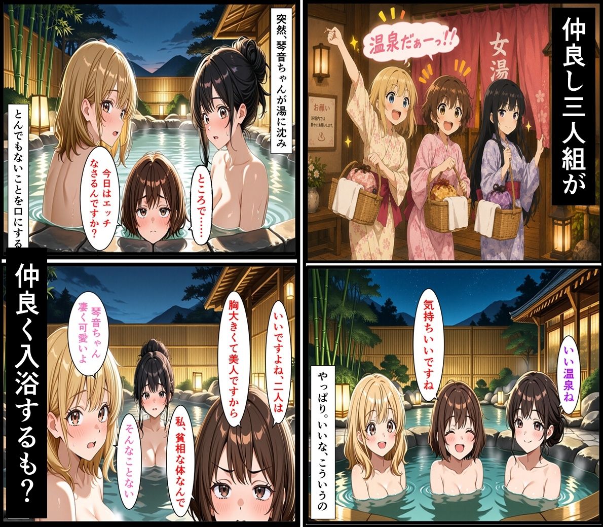 無防備すぎる同級生に、理性が追いつかなかった話 第14話「秋色の温泉旅行」 画像2