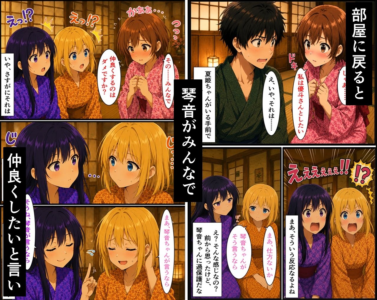 無防備すぎる同級生に、理性が追いつかなかった話 第14話「秋色の温泉旅行」 画像4