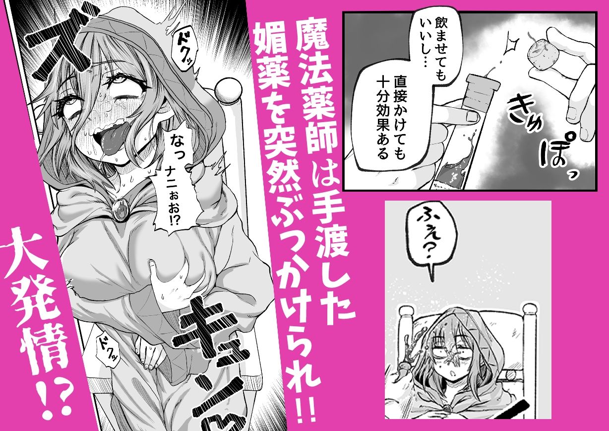 物臭ぽっちゃりエルフに媚薬をかけてみた 〜発情してるのをいいことにHな事をしまくる〜 画像2