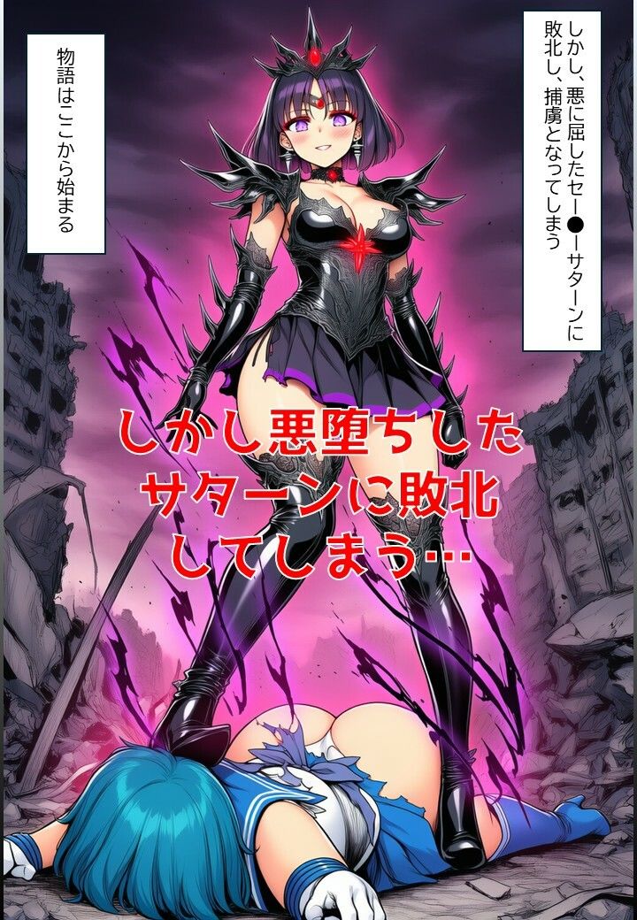 水星戦士の悪堕ち〜セー●ーマーキュリーの受難〜 画像2
