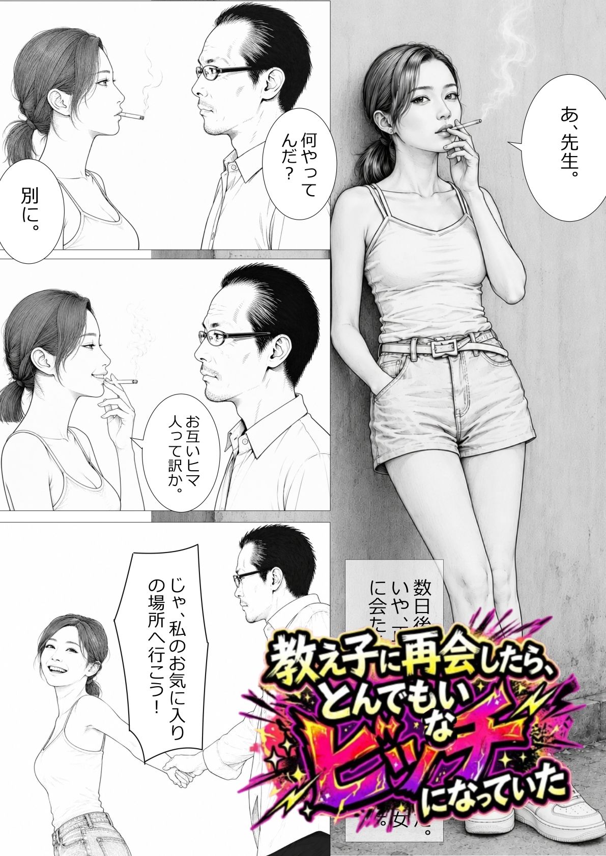 教え子に再会したら、とんでもないビッチになっていた 画像1