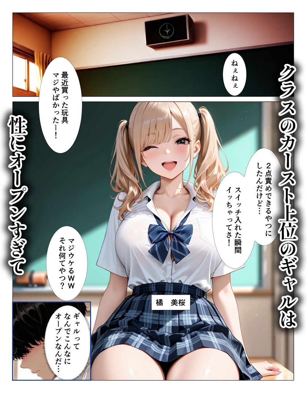 底辺オタクの僕がカースト上位のギャルに素股してもらえたワケ 画像1