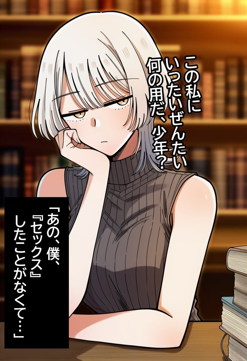 古書店員のダウナー系お姉さんに生中出ししまくって孕ませるまで。 画像2
