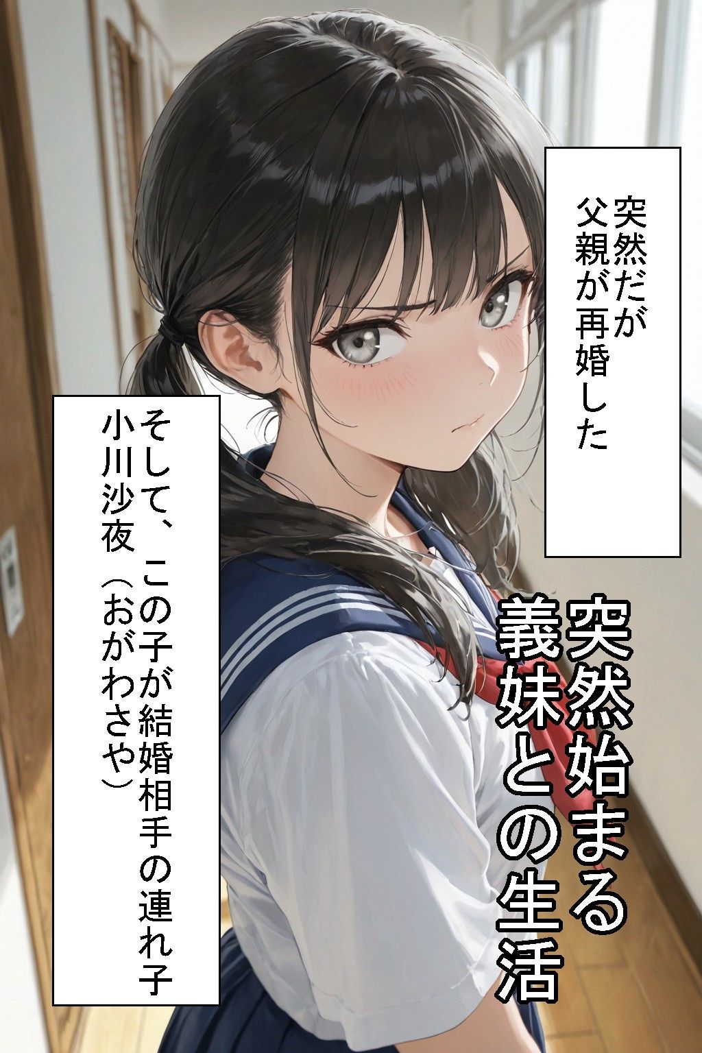【制服】興味津々な義妹との秘密の関係【ナイショえっち】_2