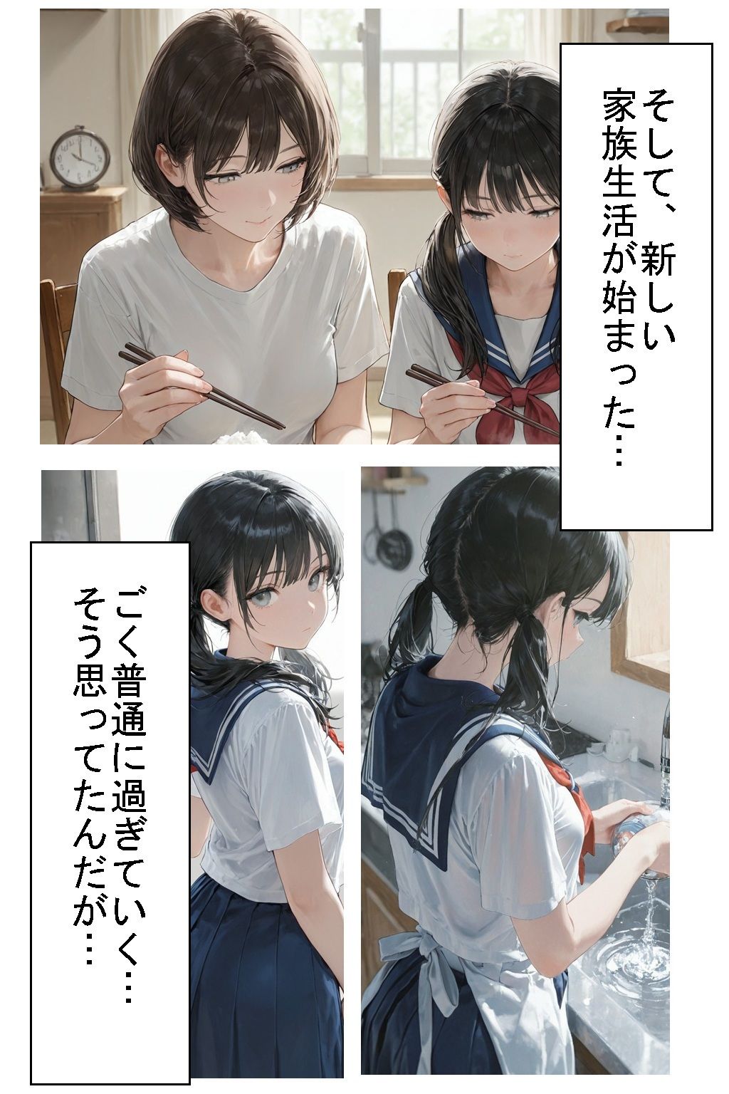【制服】興味津々な義妹との秘密の関係【ナイショえっち】_3