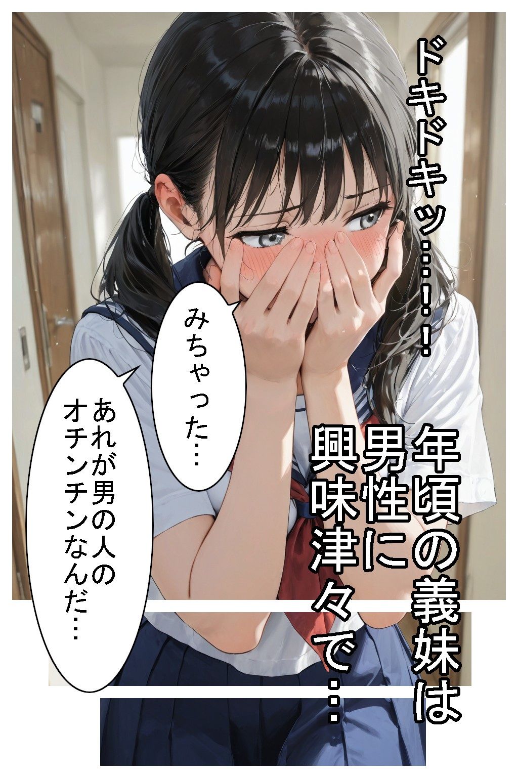 【制服】興味津々な義妹との秘密の関係【ナイショえっち】_6