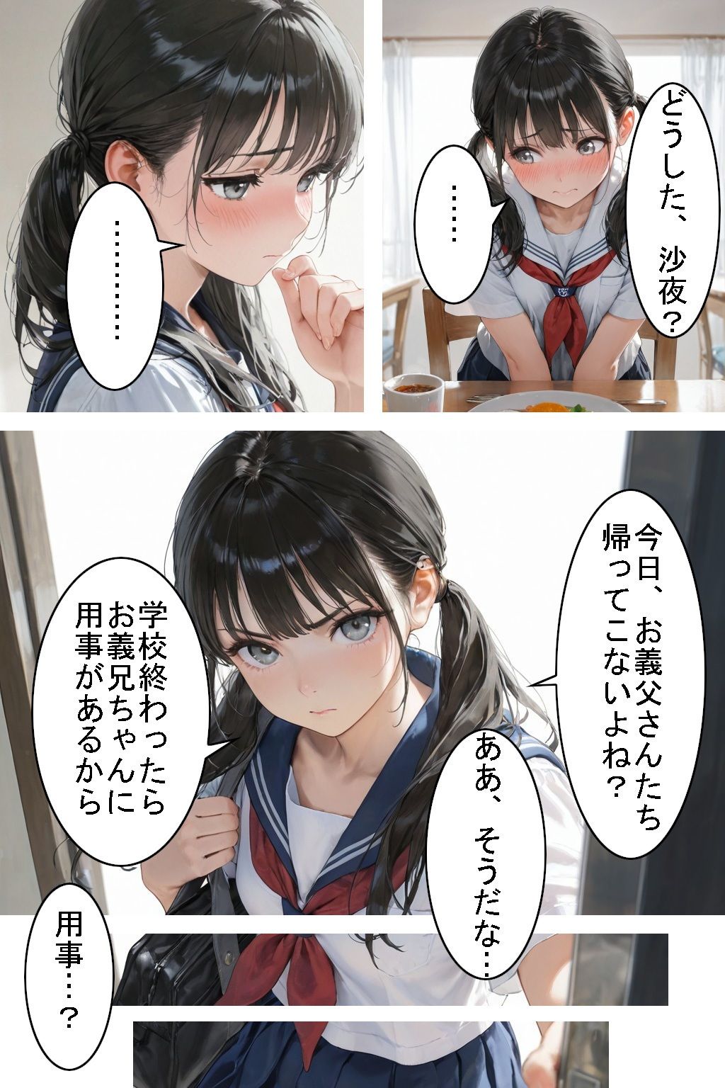 【制服】興味津々な義妹との秘密の関係【ナイショえっち】_7