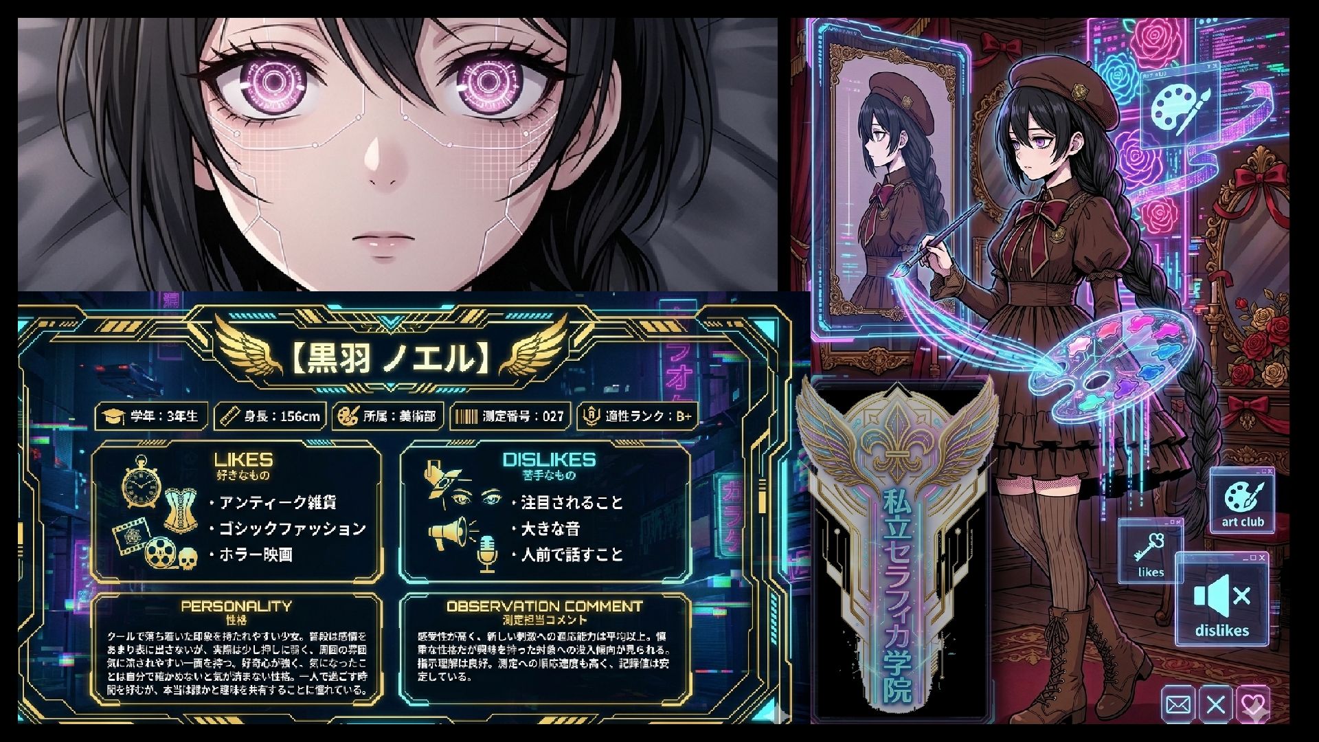黒髪三つ編みを認識改編！残り●ー汁まで味わう異常検査〜私立セラフィカ学院  女子名鑑〜 画像7