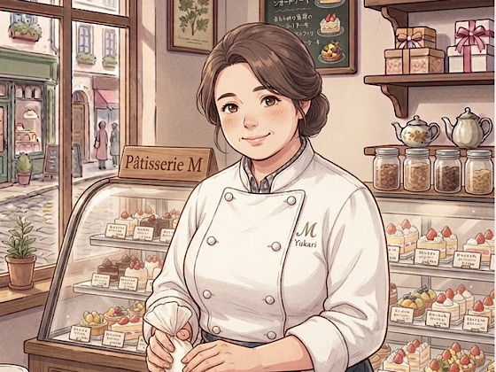 【官能小説】小さなケーキ屋さんの優しい奥さん 第一話 年下見習いの甘い言葉と、ほどかれたエプロン 画像1