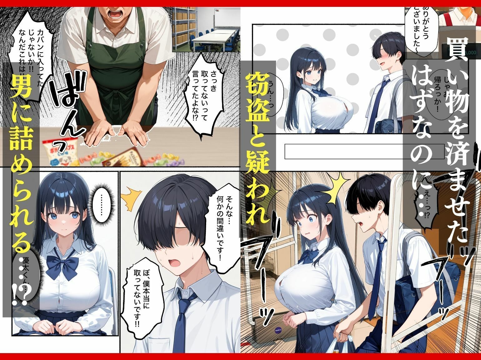 清楚系彼女が寝取られ絶頂しメス堕ちする話3