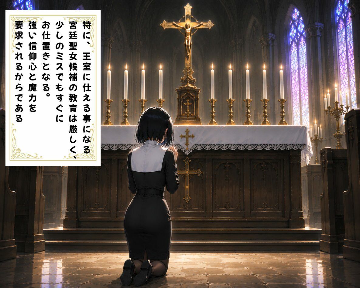 王立聖女育成学院のお仕置き 画像3