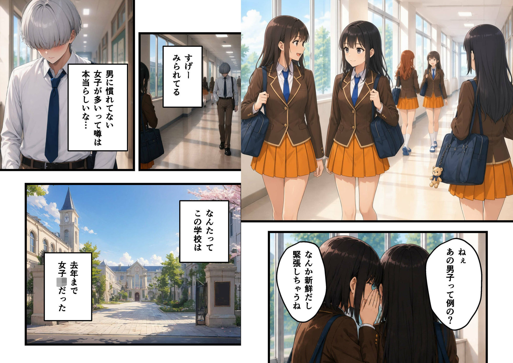 女子校に青一点 画像1