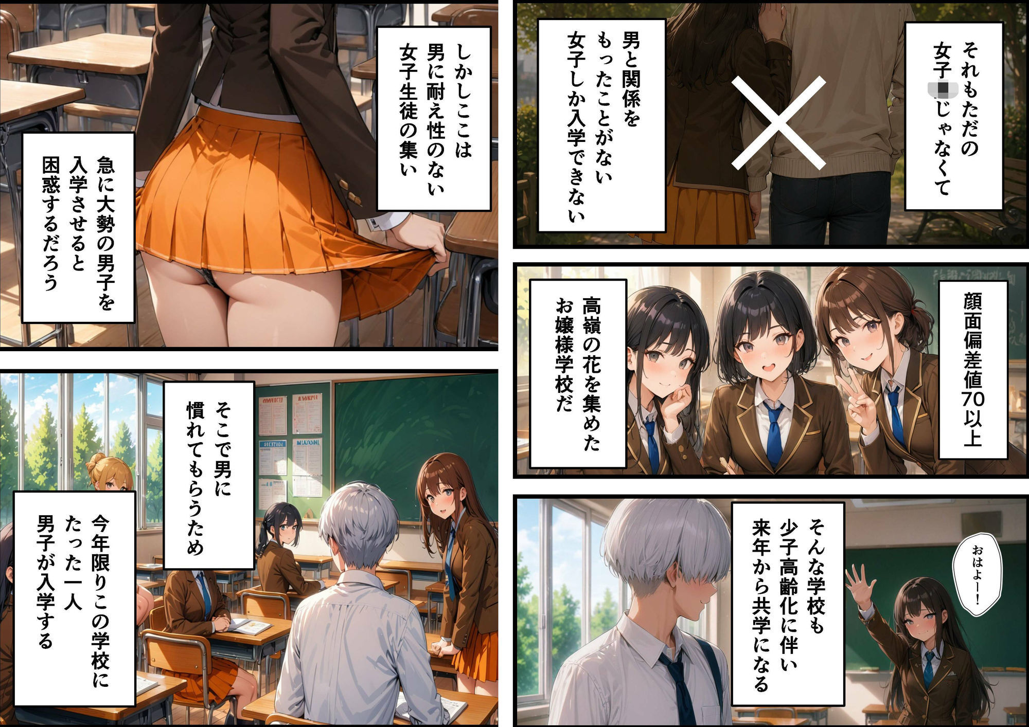 女子校に青一点 画像2