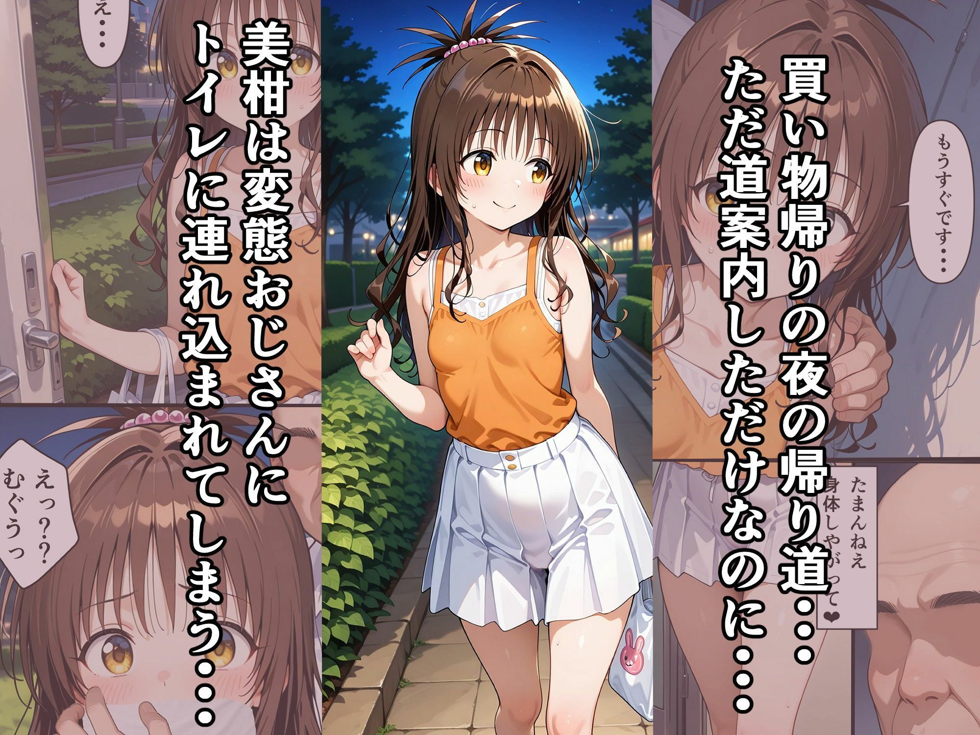 かわいそうな美柑ちゃん  〜COMIC EDITION〜  美柑はあの日、トイレでおじさんのお嫁さんになった_2