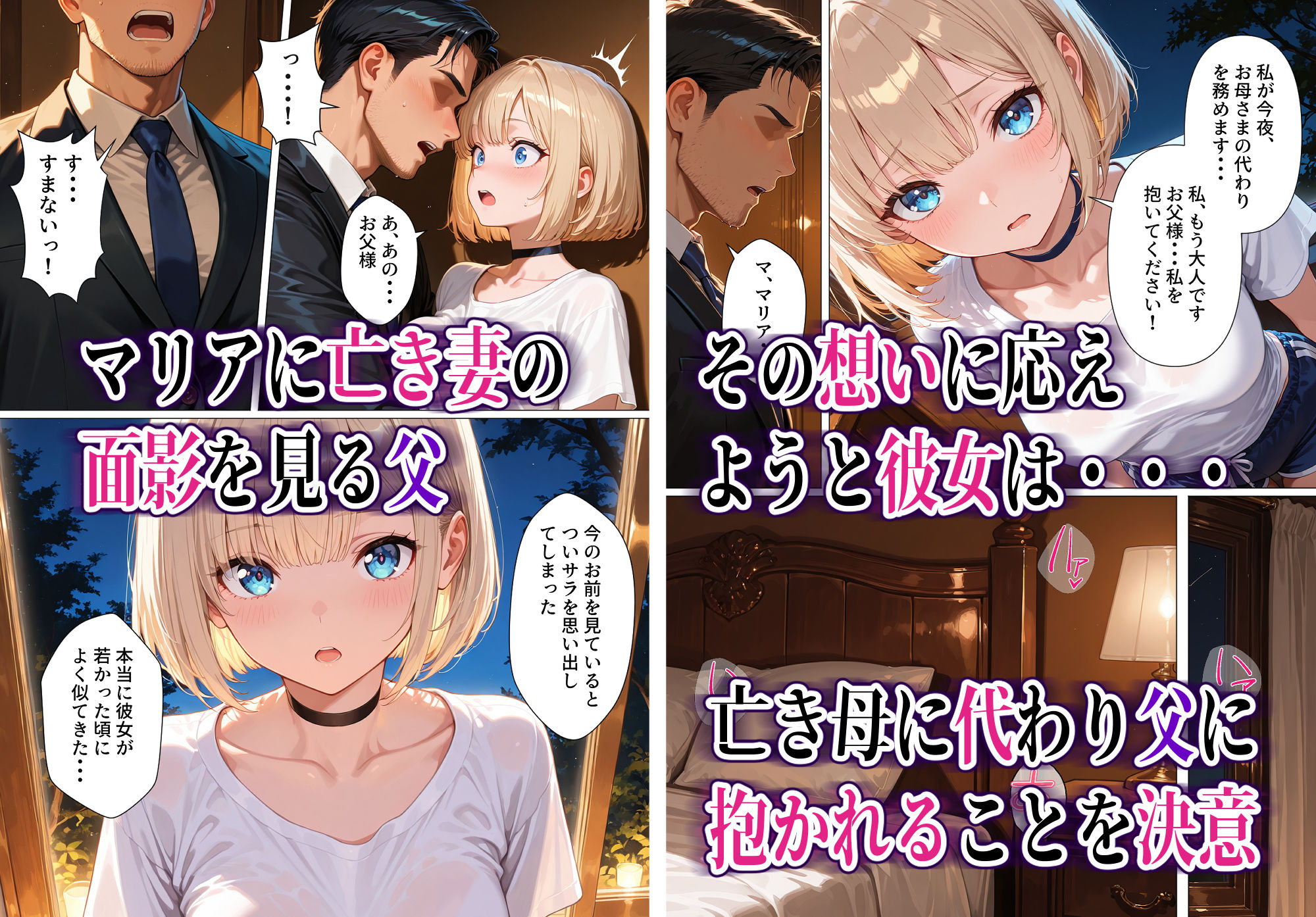 孤独な美少女マリア-背徳の父娘セックス 4枚目