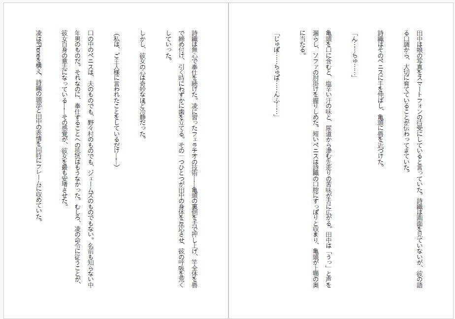 高慢な妻を堕とす・妻は今日も他人棒に貫かれる サンプル3