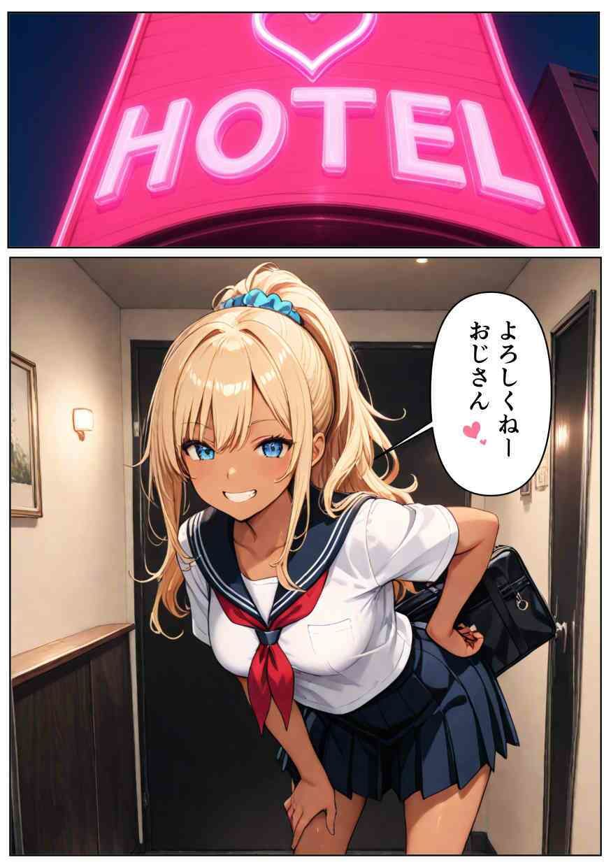 ギャルのパパ活体験記 サンプル画像 1