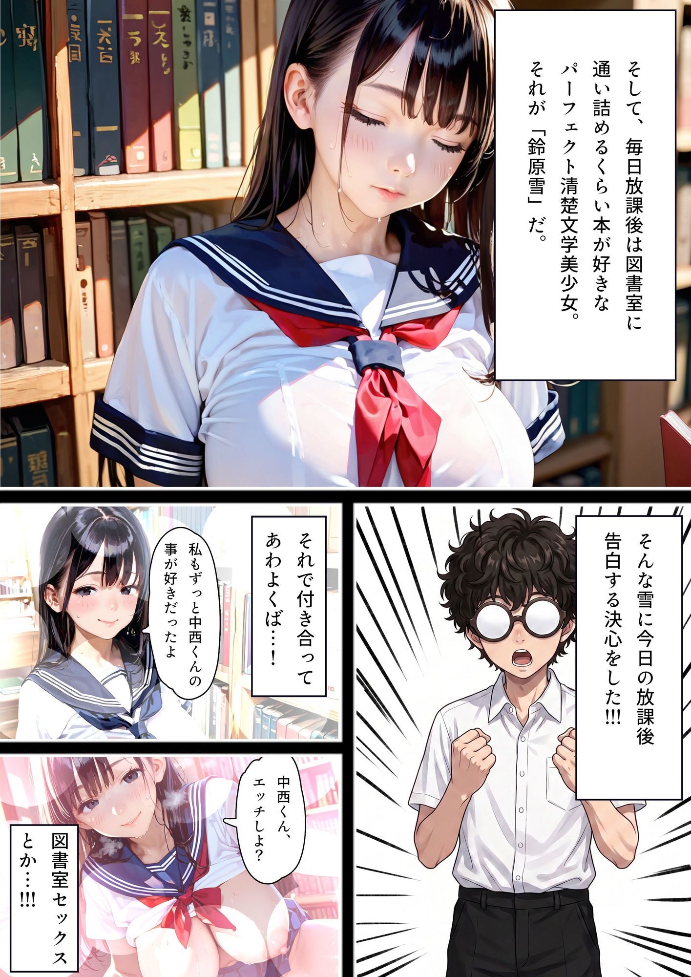 【本編25P+おまけ16P】初恋の美少女は教師の性奴●に堕ち、快楽を貪る 画像4
