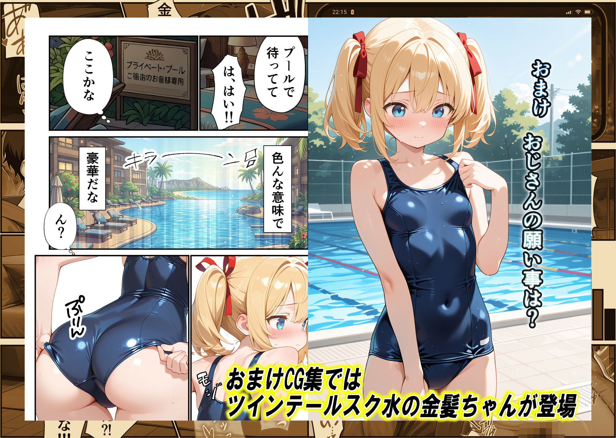 ビーチリゾートde金髪ちゃんといちゃいちゃする話 画像8