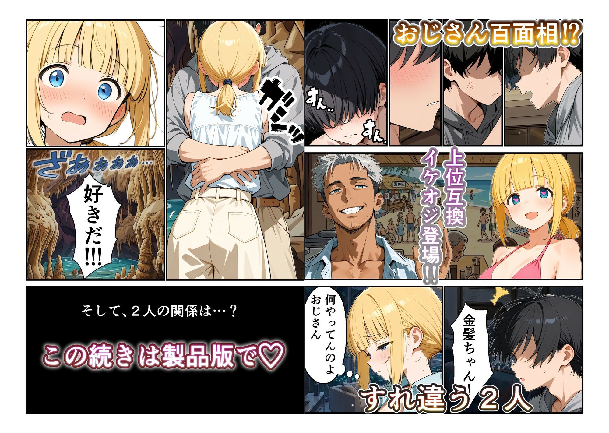 ビーチリゾートde金髪ちゃんといちゃいちゃする話 画像10