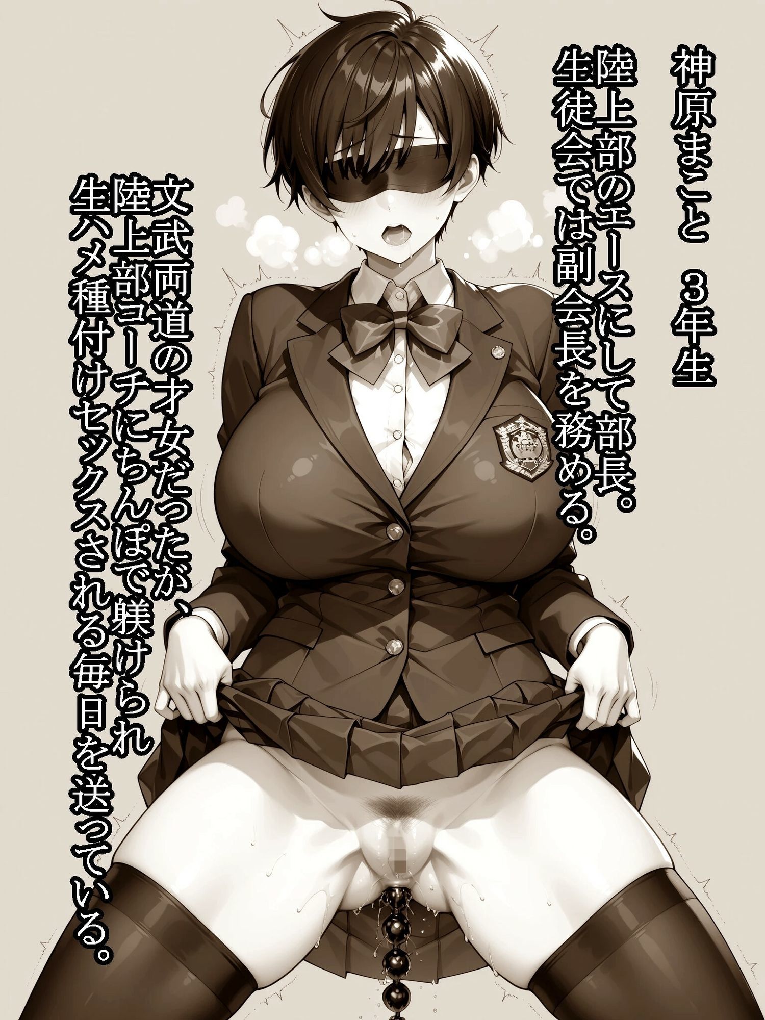 【エロ漫画】ボーイッシュな彼女を肉便器に堕とすまで 31