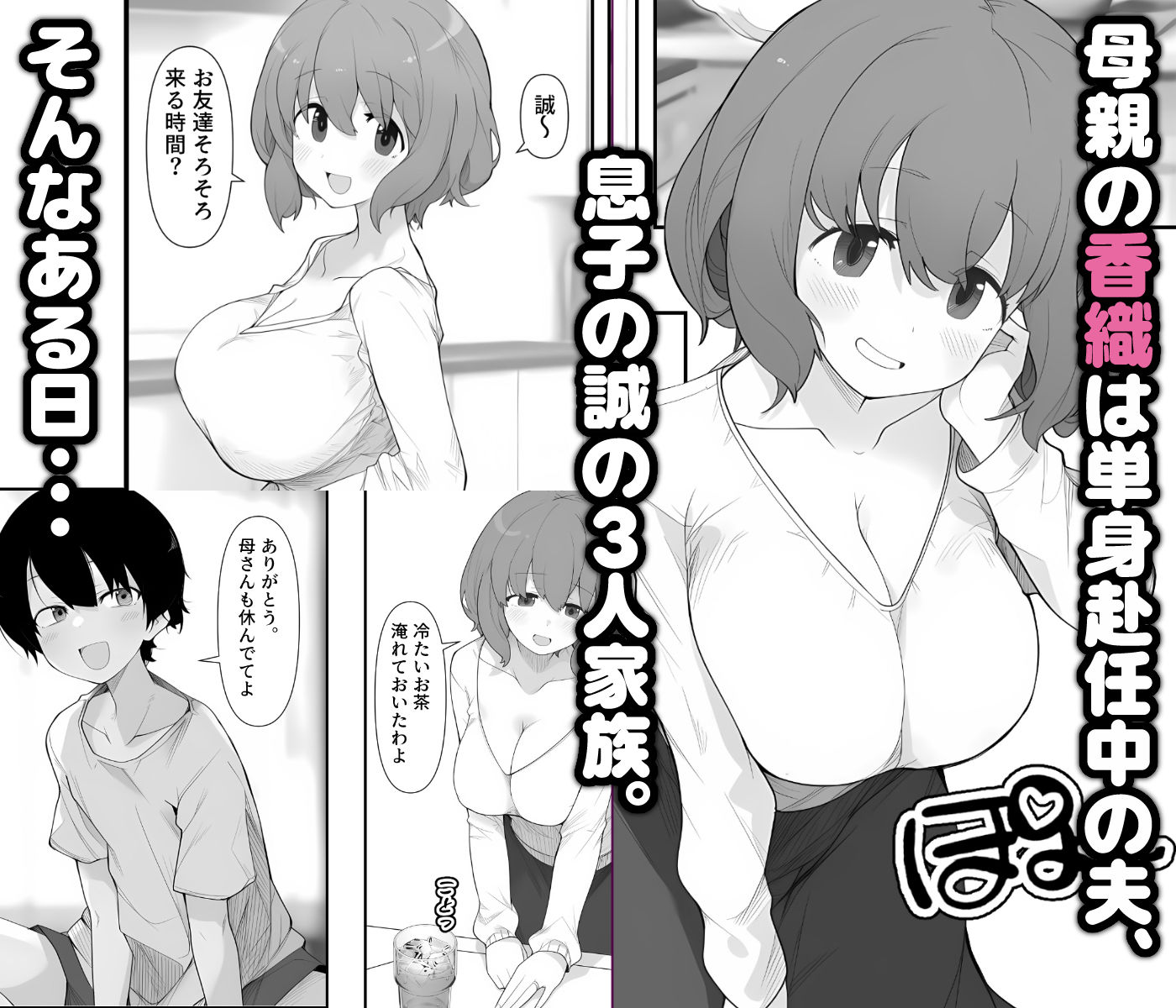 ボクのママは友達のオナホ1