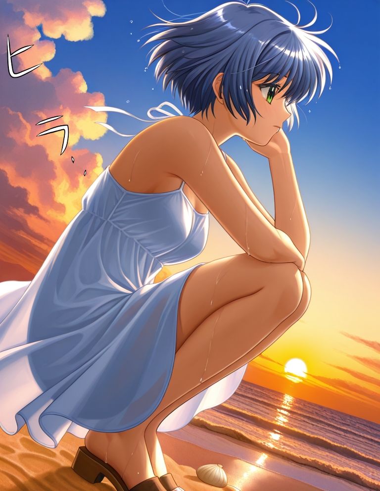 夏の貝殻と、君の温度_5