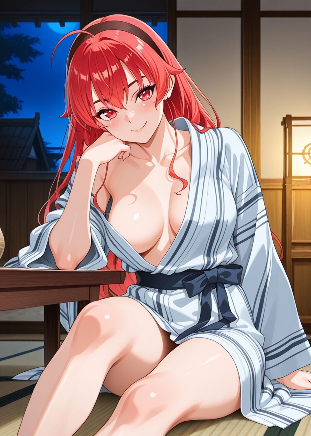 純愛転生AI版 異世界行ったらエリスと結婚 初夜にイチャラブして愛を確かめあう 画像10