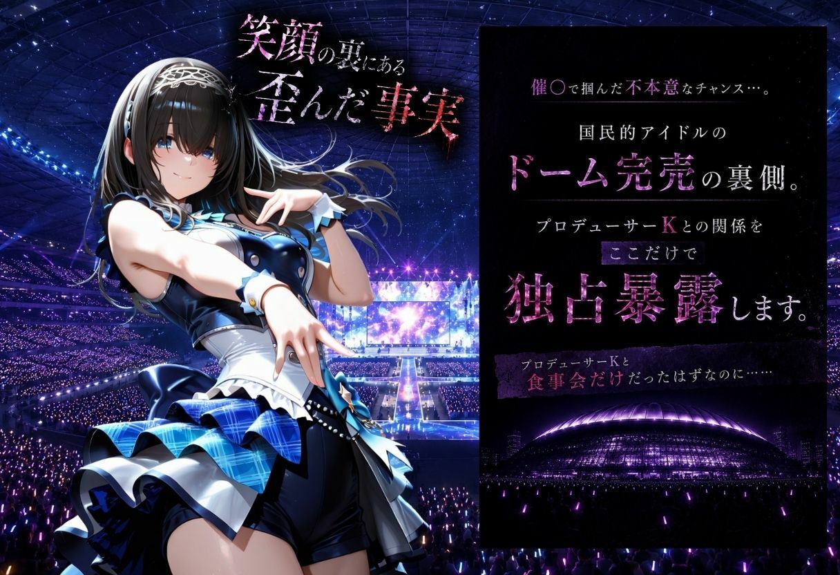 アイドルの闇・・・大舞台ステージを勝ち取るため枕営業 画像1