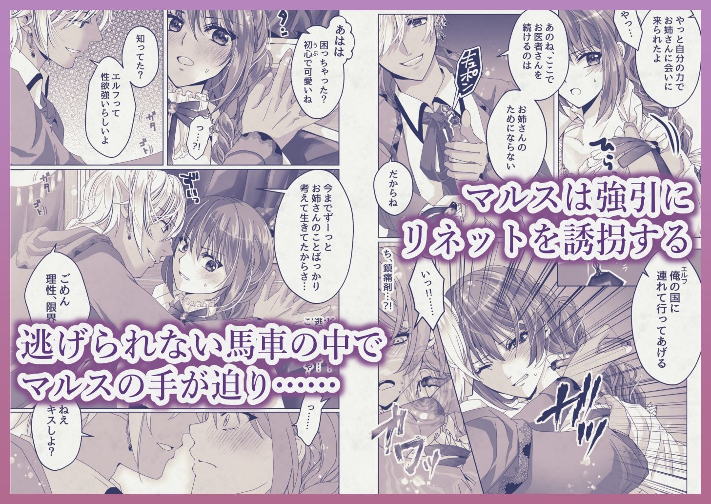ダークエルフの執着愛〜お姉さん、もう離さないよ…〜 サンプル3