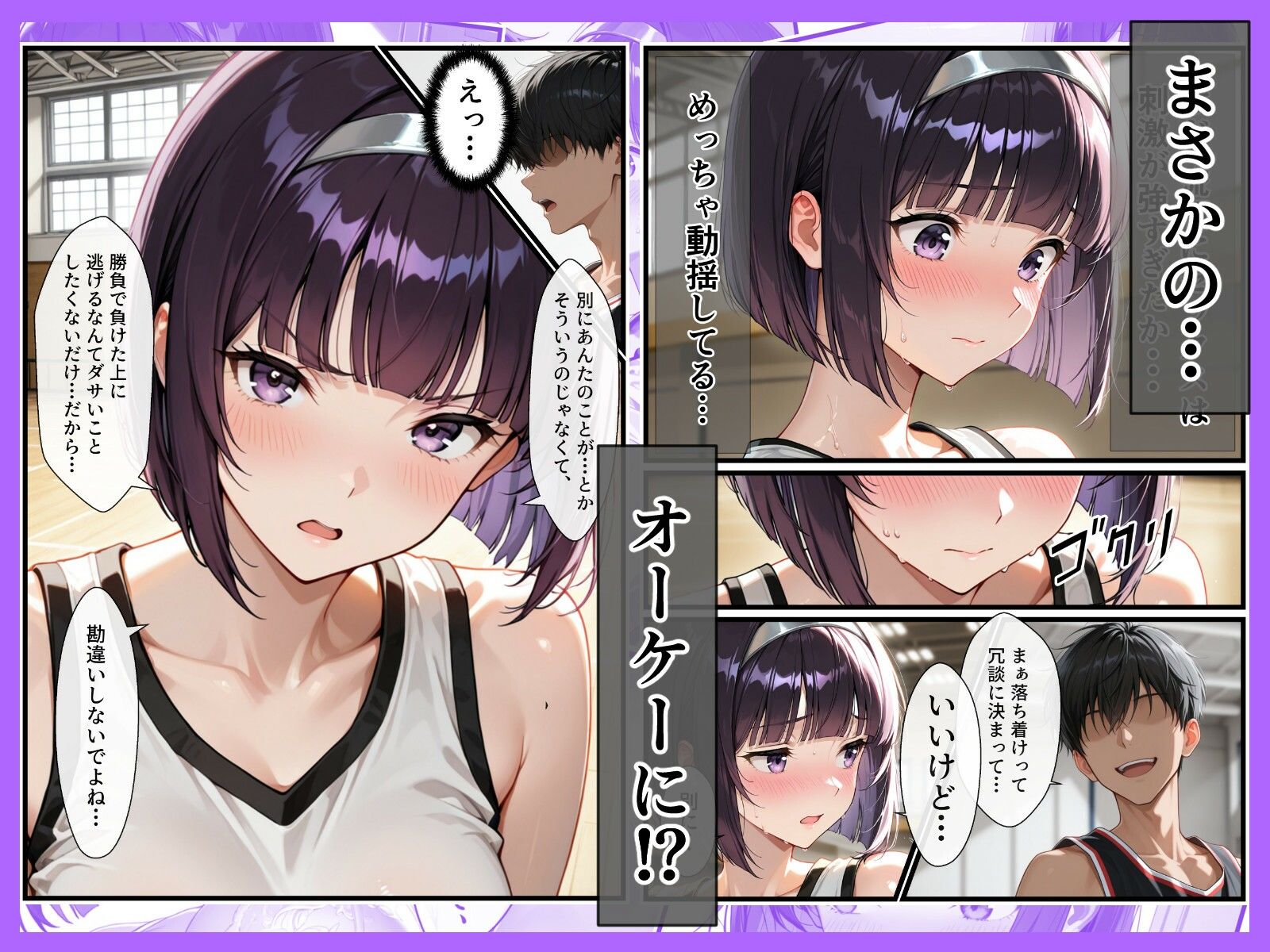 ツンデレバスケ部の心をスティールしてイチャラブセックスした話 画像3
