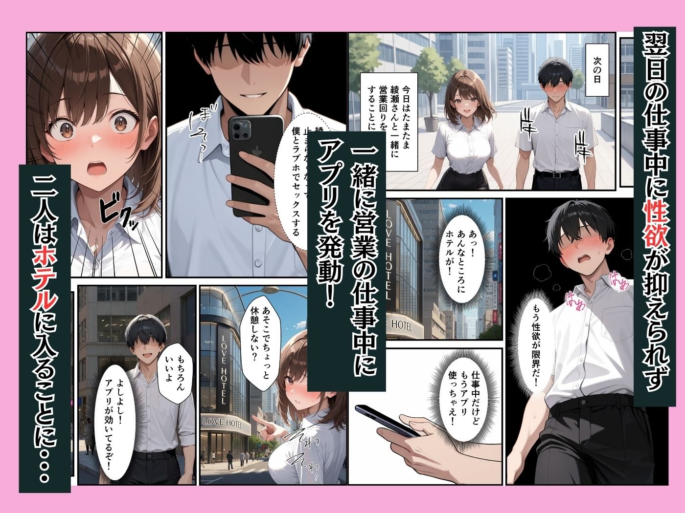 願いが叶うアプリで童貞陰キャの僕が同期の巨乳OLとイチャラブセックスできた話8