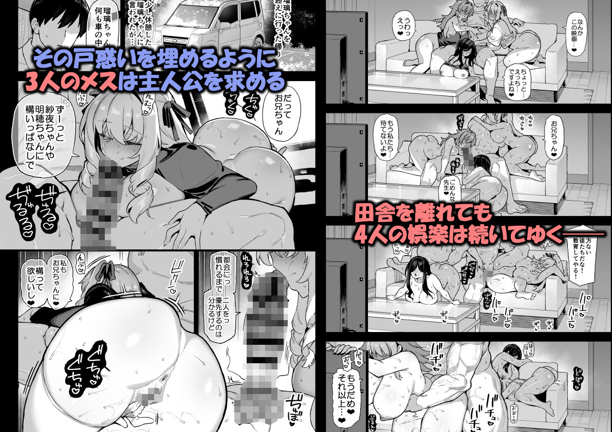田舎にはこれくらいしか娯楽がない 総集編 2 サンプル画像