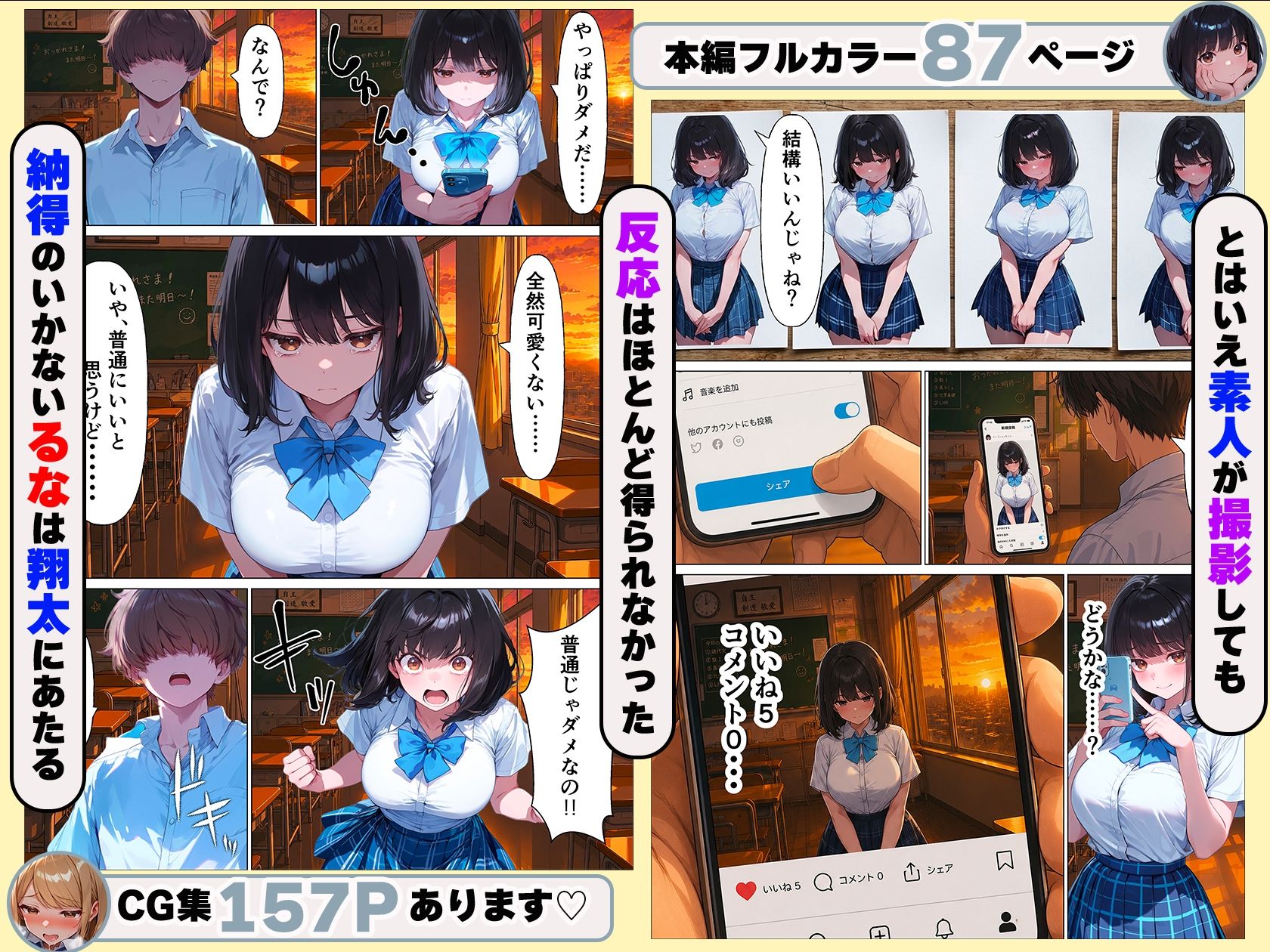 元地味だった幼馴染ギャルが人気インフルエンサーになっても俺とイチャラブセックスする話 画像4