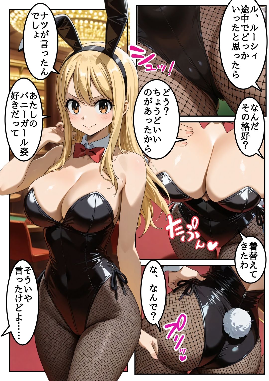 【フェ●リーテ●ル】ナ●とルー●ィが欲望を解放する魔法で3ラウンド 画像7