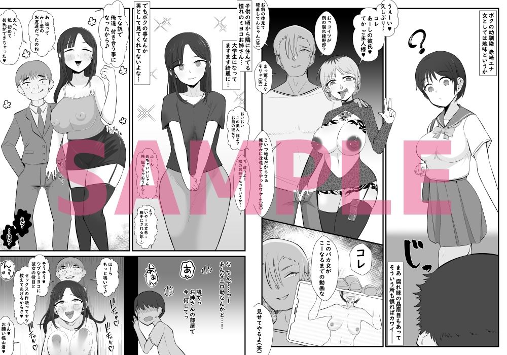 【BSS】ボクは相手にされないヤリマン図鑑 サンプル3