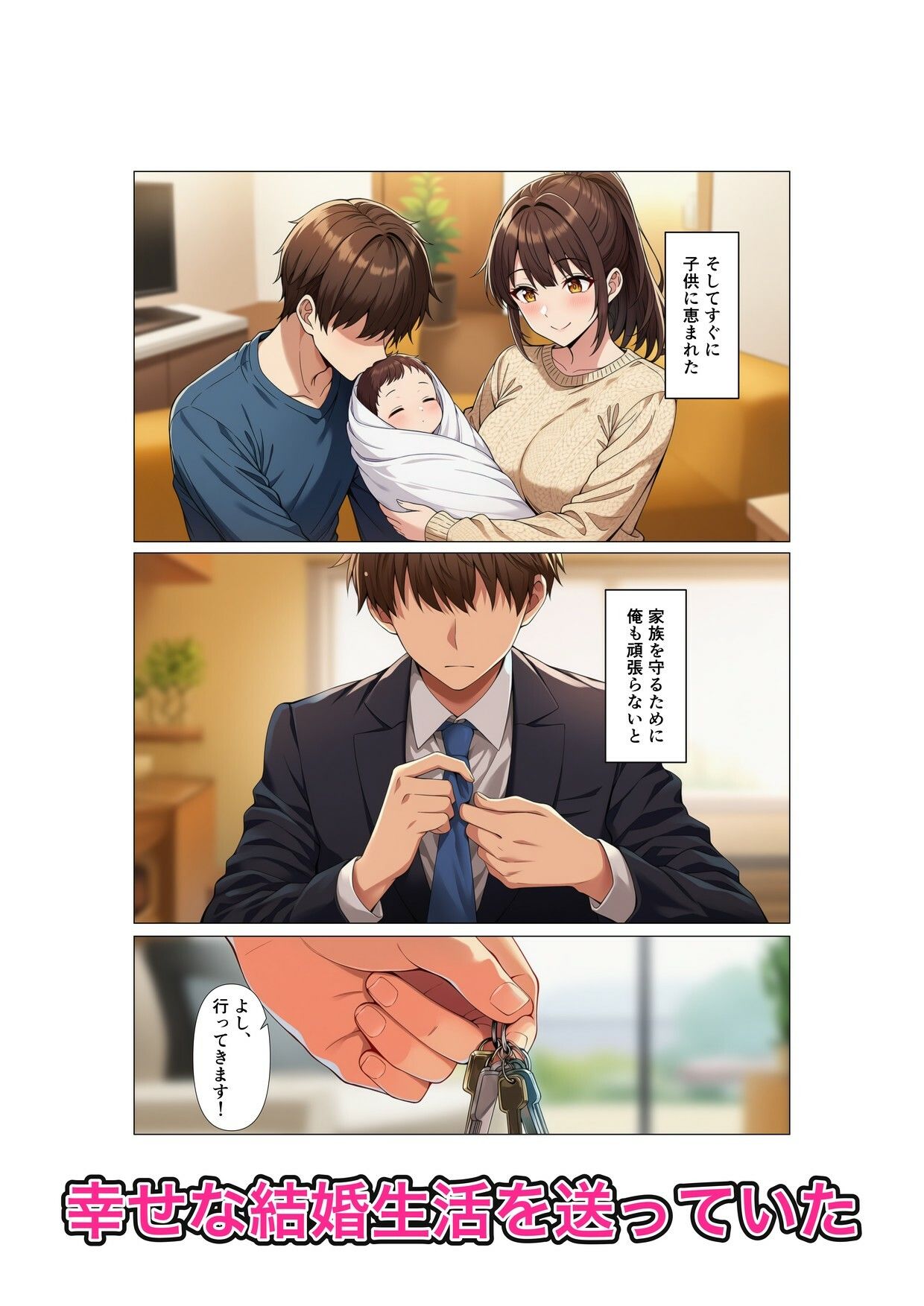 トラレヅマ 〜狙われた育休明けの陽キャ妻〜 サンプル3