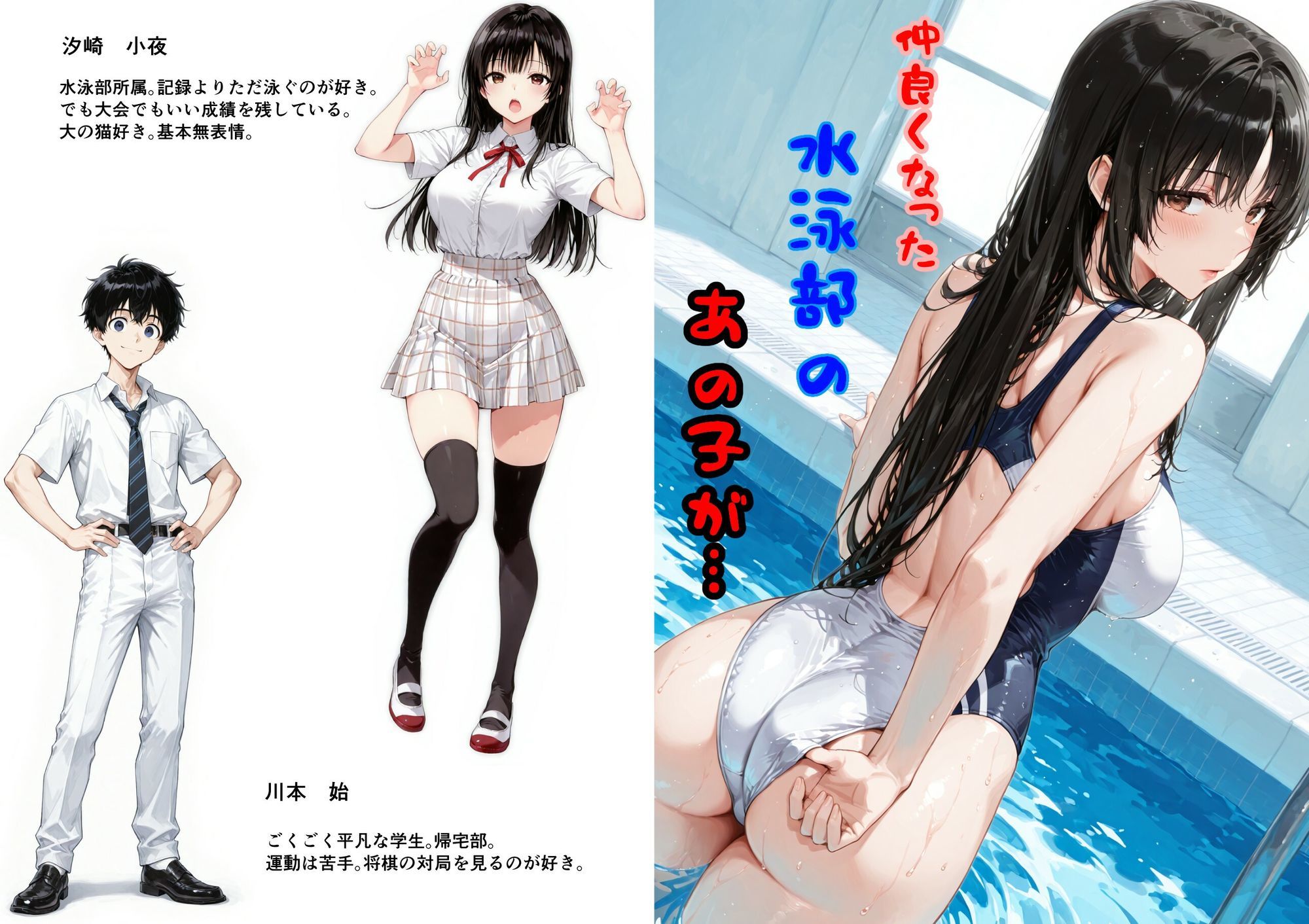 仲良くなった水泳部のあの子が… 画像1