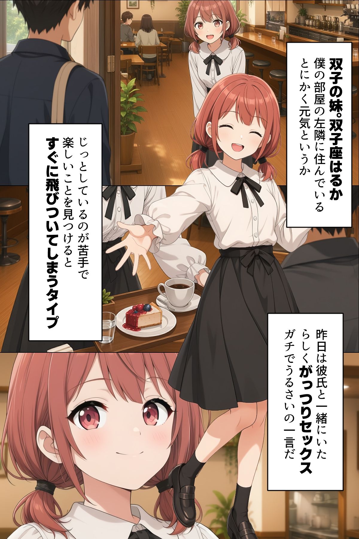 【漫画】なんで僕の隣の部屋にバイト先の双子姉妹が引っ越してくるんだよ6
