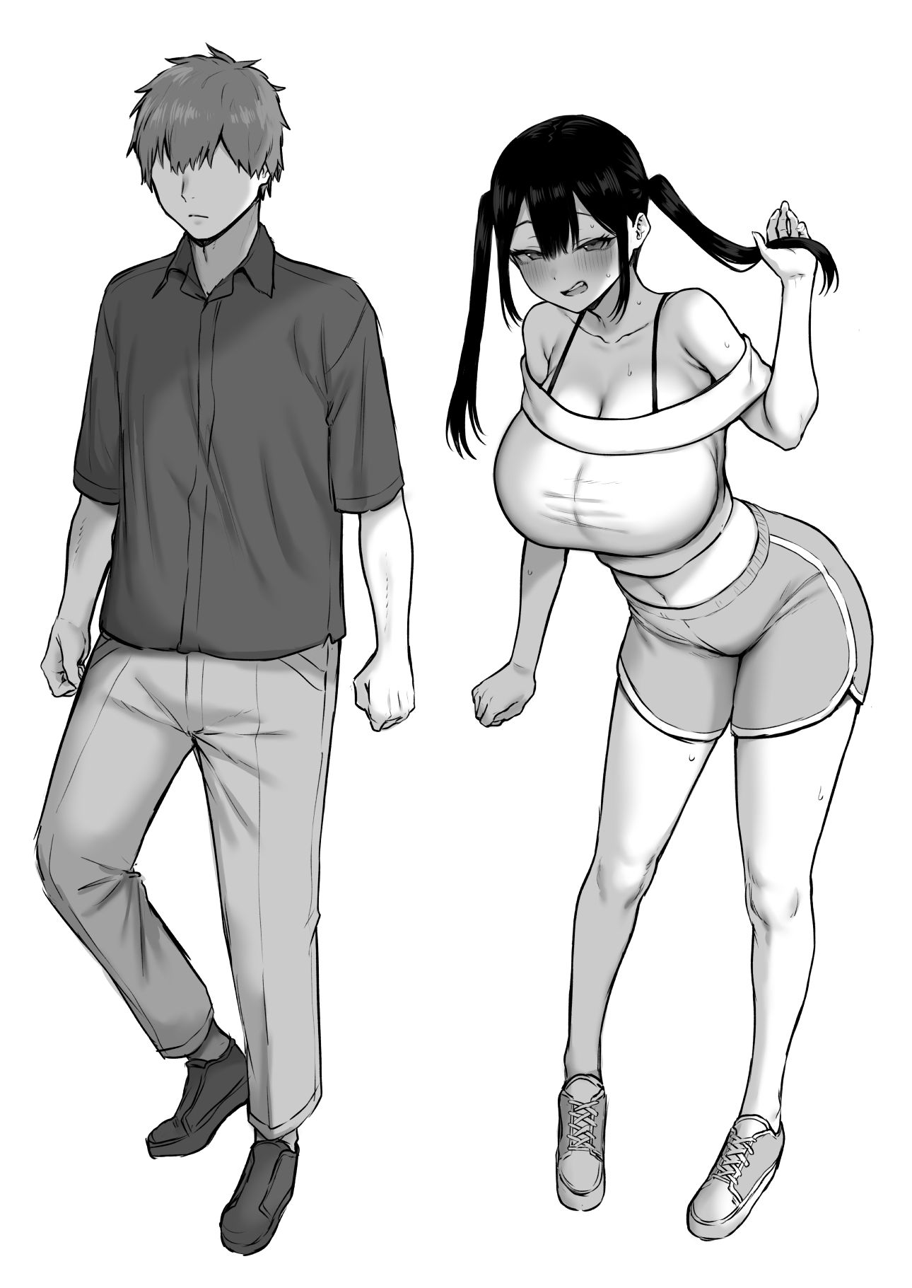 チンイラ煽りしてくるけどおまんこはチン媚び即負けなちょろかわ巨乳後輩ちゃん サンプル画像3