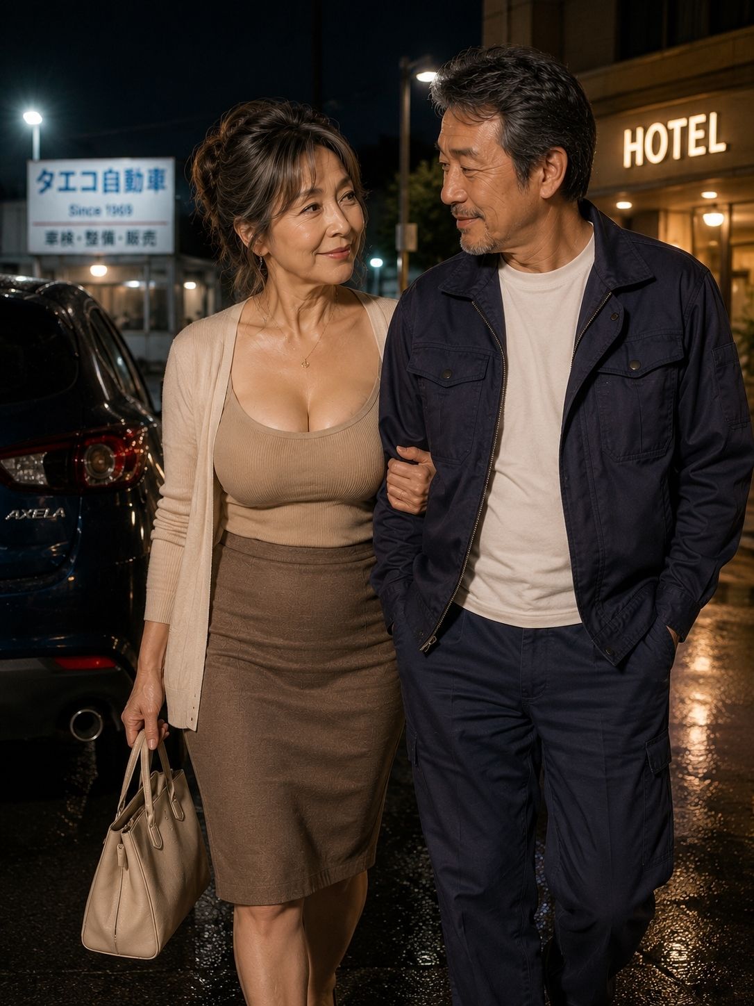 妙子(タエコ)と弘(ヒロム)14 車屋のタエコさん それは買い物の帰り道だった 画像3