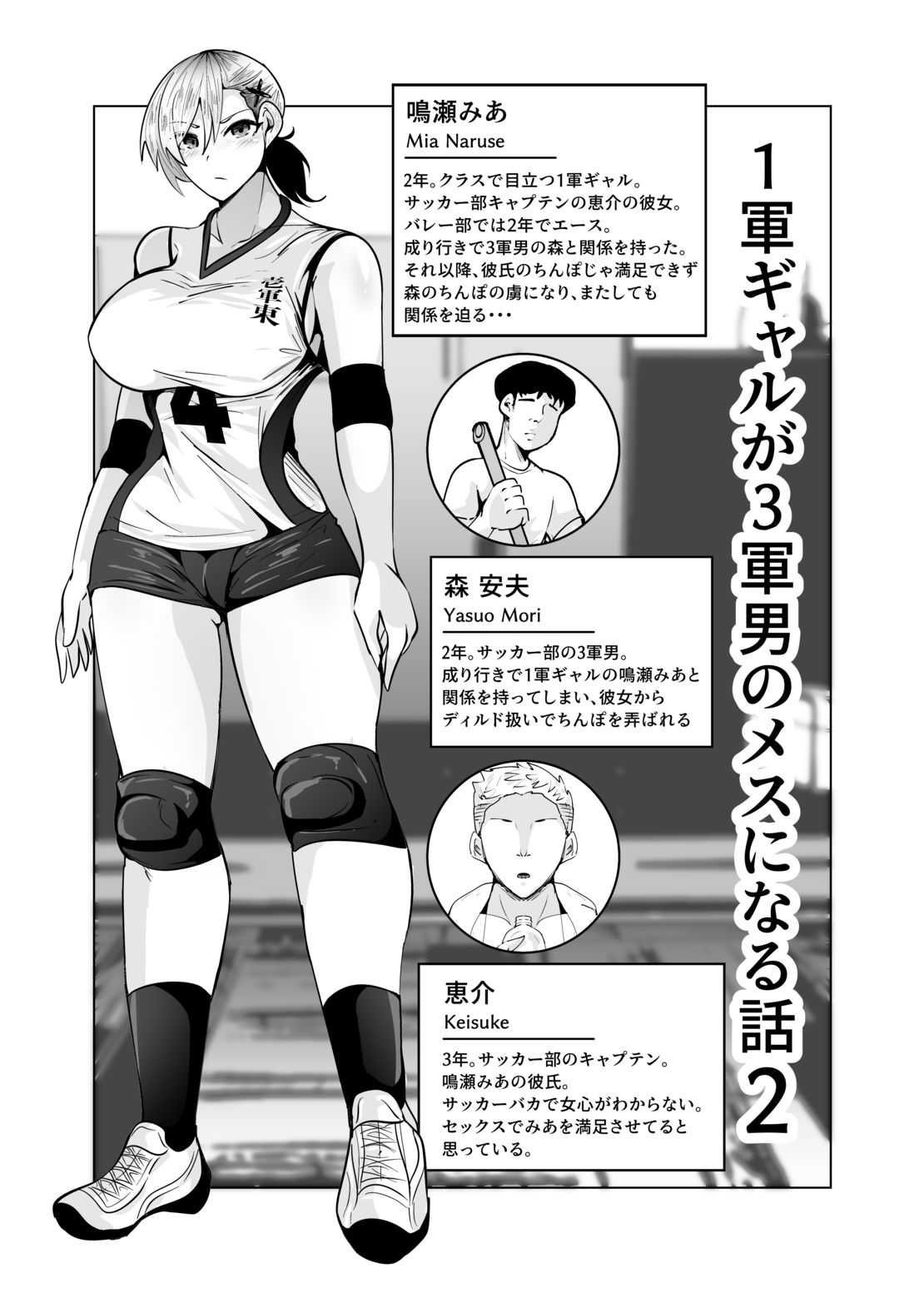 【無料エロ漫画】d_795145 1軍ギャルが3軍男のメスになる話2(宮本村)