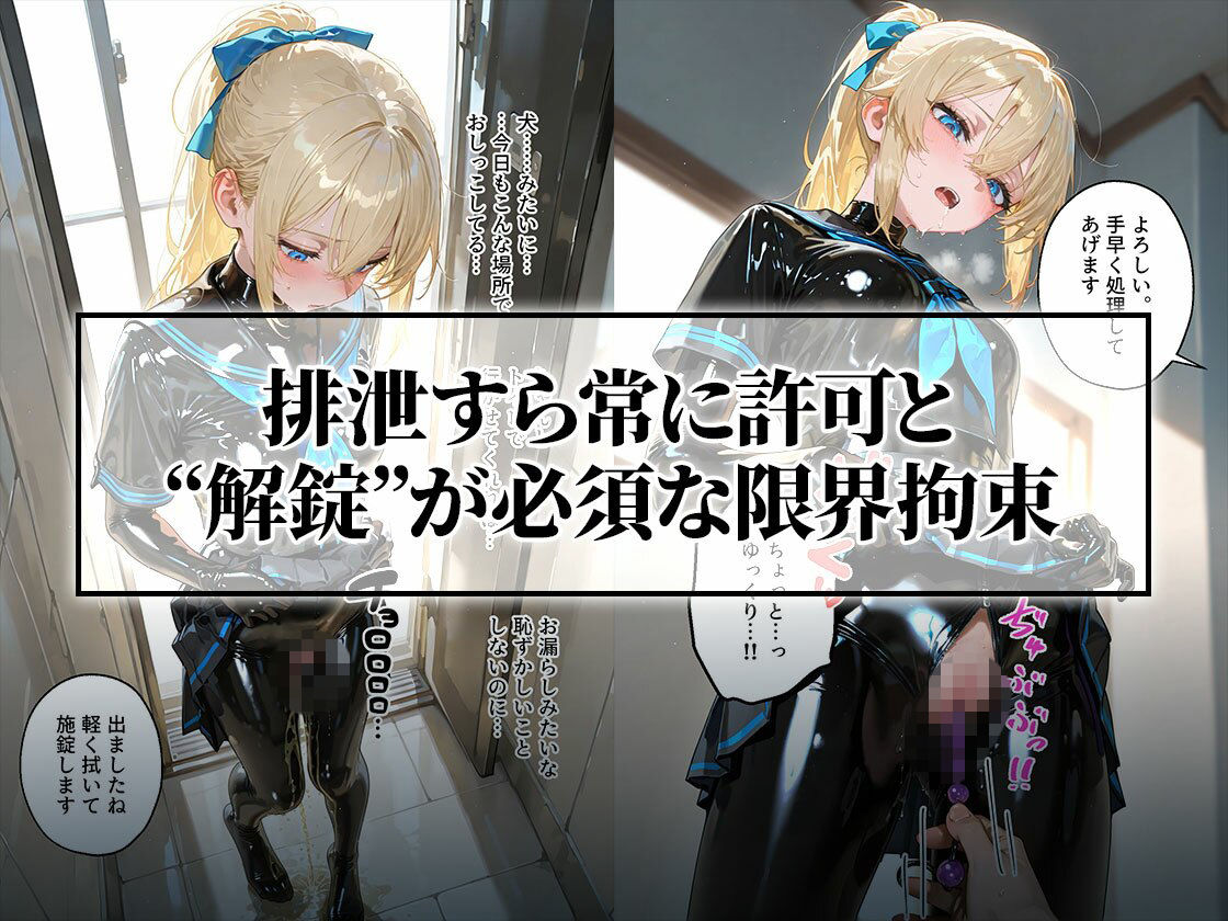 【わからせ週間4】精液給餌＆嘔吐奉仕編｜護謨学院 画像5