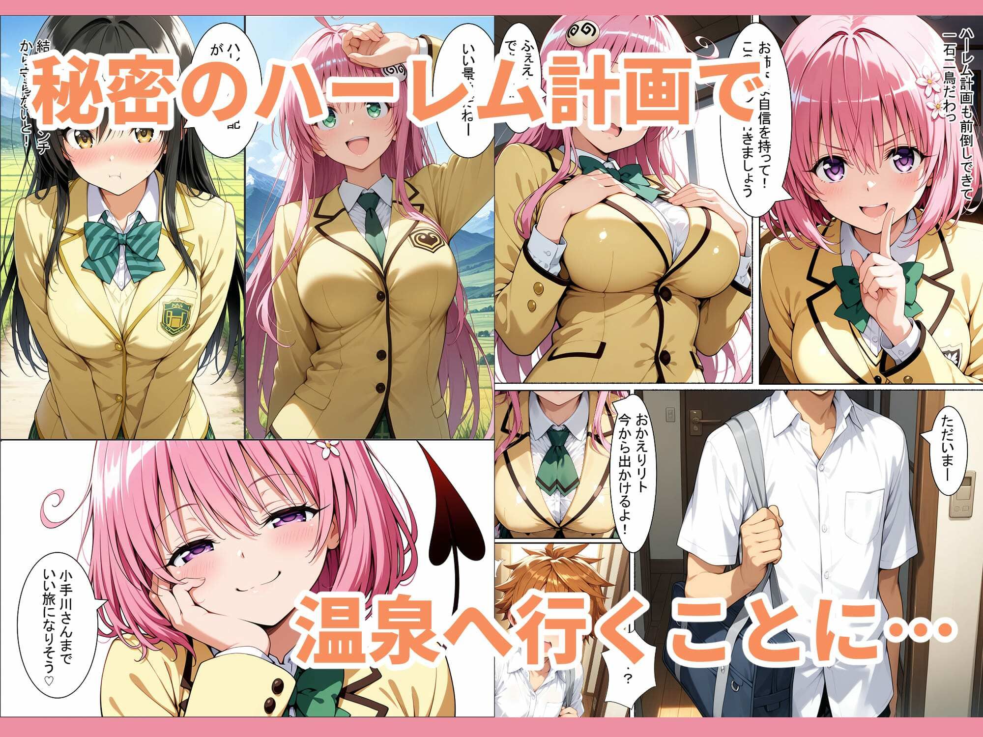 To L●VEる 温泉ハーレムで子作りSEX計画2