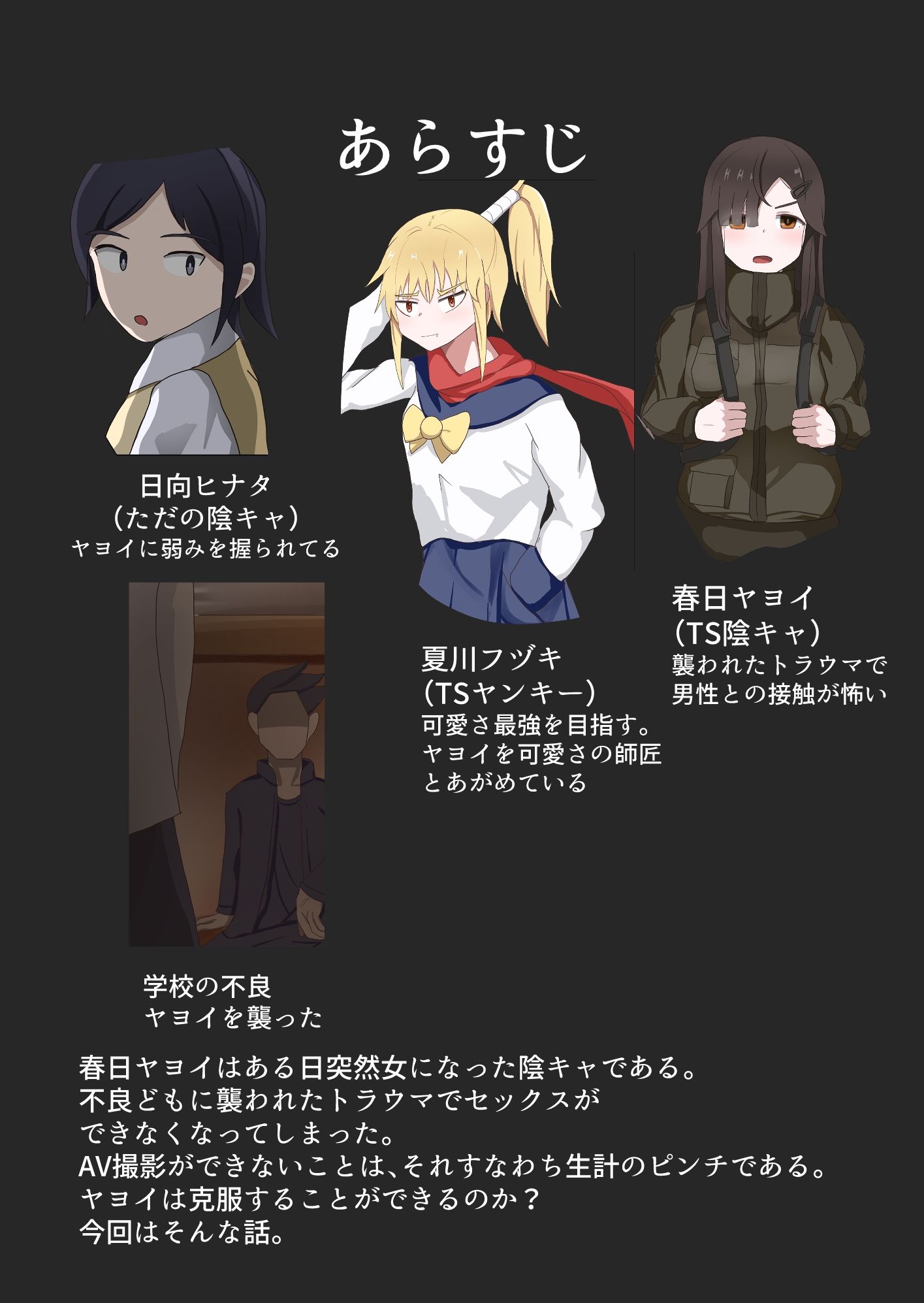 TS陰キャとトラウマ克服青空エッチ 画像2