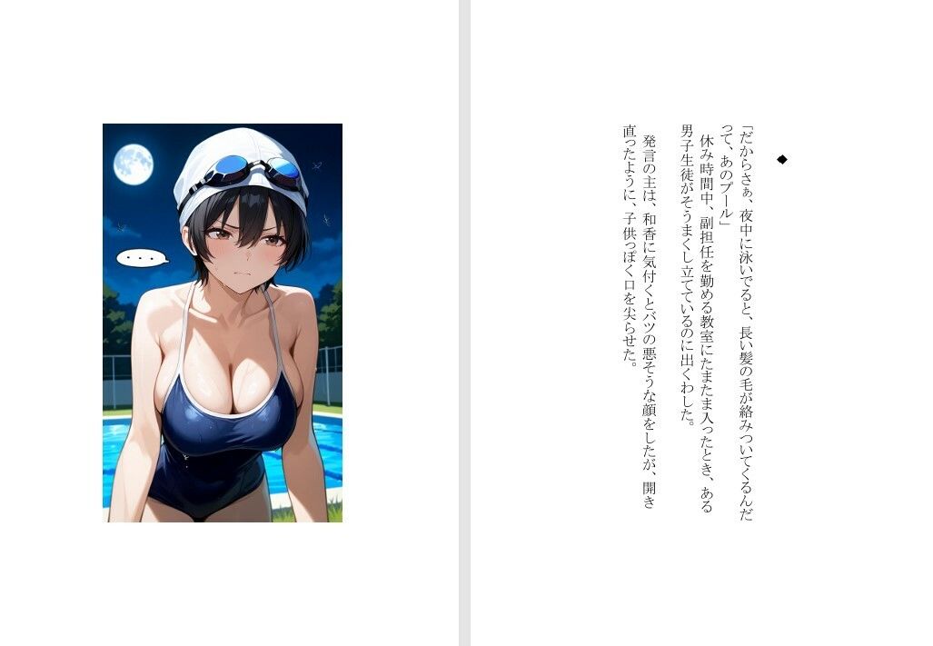 【本格短編官能小説】エロティック・ミステリー 水の中で、してみなよ 画像2