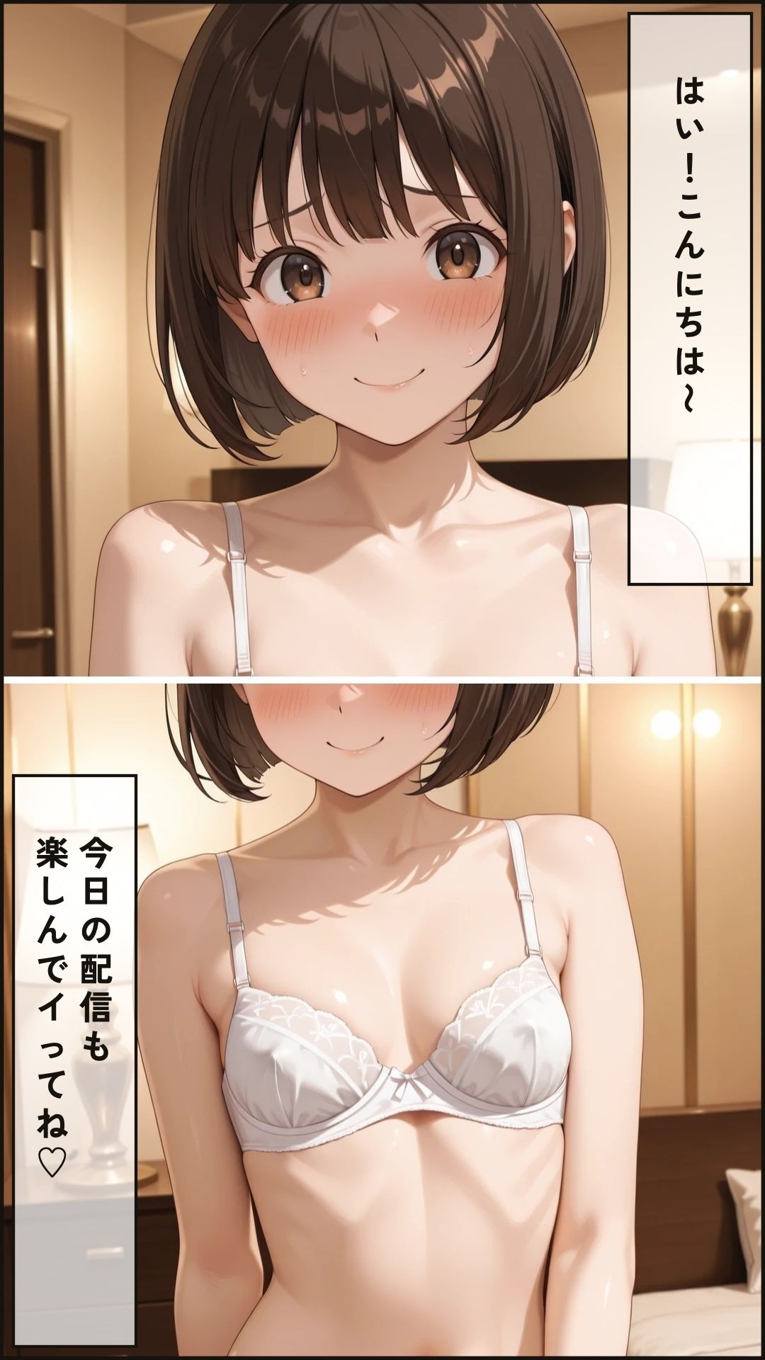 微乳JDと調教おじさん サンプル画像 2