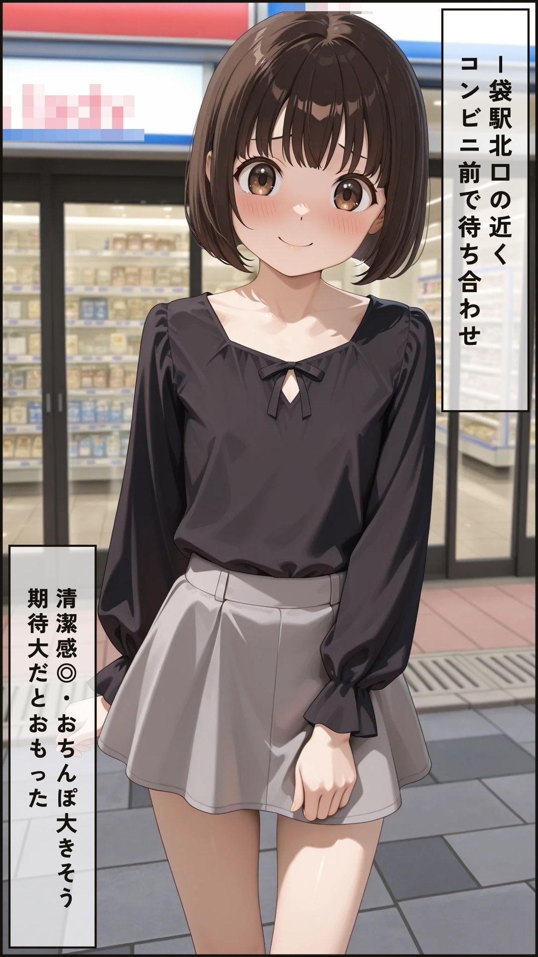 微乳JDと調教おじさん サンプル画像 8