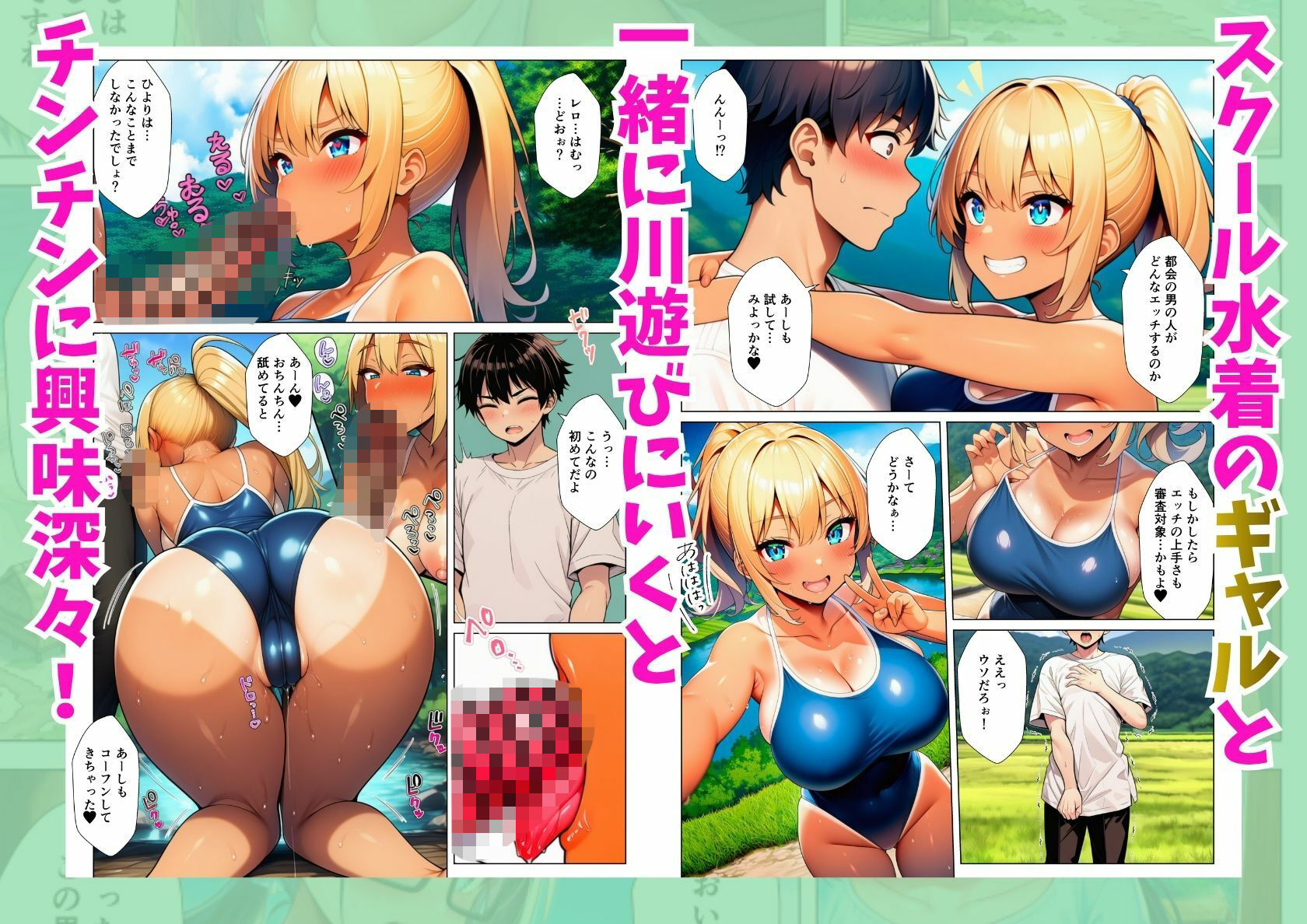 ド田舎にお試し移住したら女子校生が専属性処理係で淫乱ハーレム4