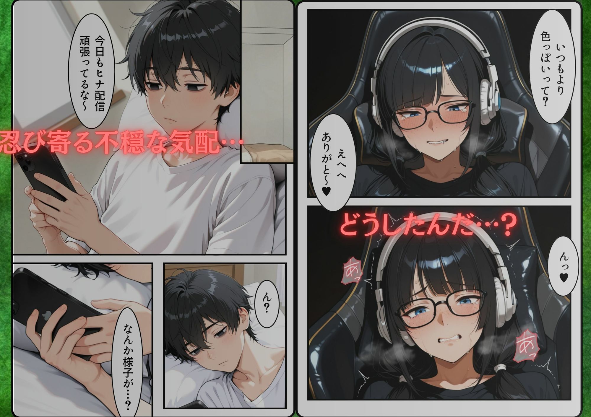 地味子で配信者な彼女のネトラレドMセックスが終わらない 画像4